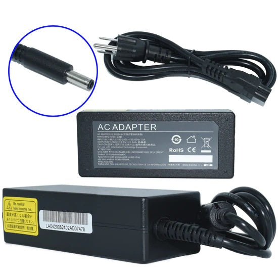 Cargador / Adaptador para Laptop GENERICO AC-DELL-65W de 65W 19.5V 3.34A (4.5*3.0) - Cargador / Adaptador para Laptop GENERICO AC-DELL-65W de 65W 19.5V 3.34A (4.5*3.0) -